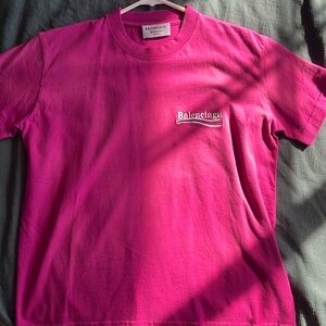 Balenciaga Political Campaign Oversized Logo-Print T-shirt